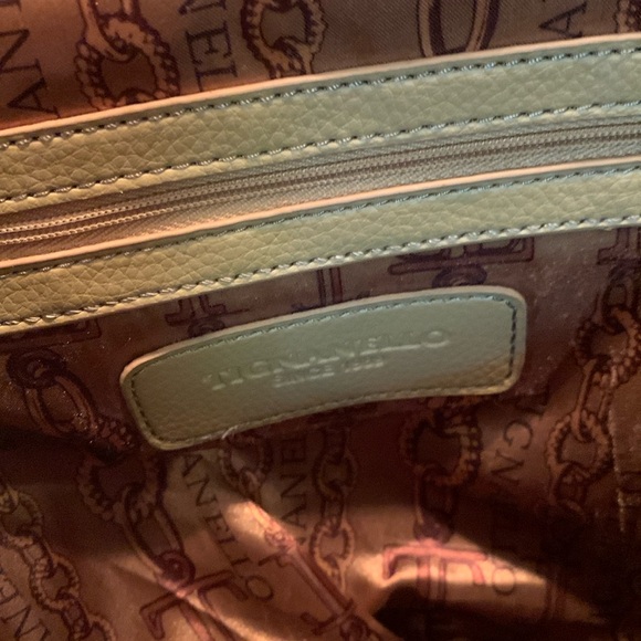 TIGNANELLO Tan Backpack With Key Chain Many Pockets Travel Neutral Festival main image 5